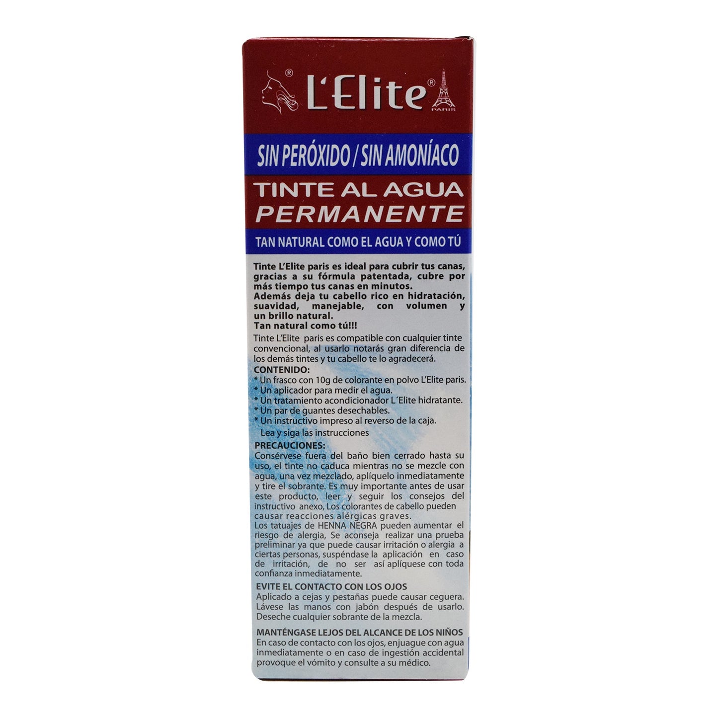 Tinte Negro Azulado 10 G (LELITE)