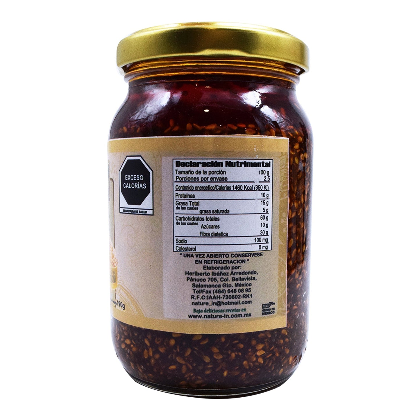 Salsa Morisca Ajonjoli 250 G (NATURE IN)