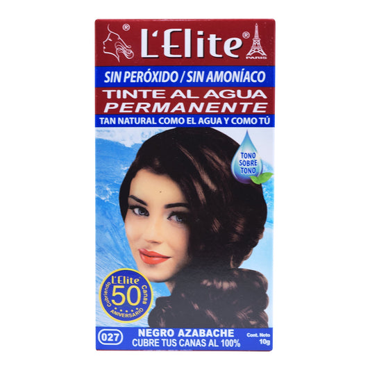 Tinte Negro Azabache 10 G (LELITE)