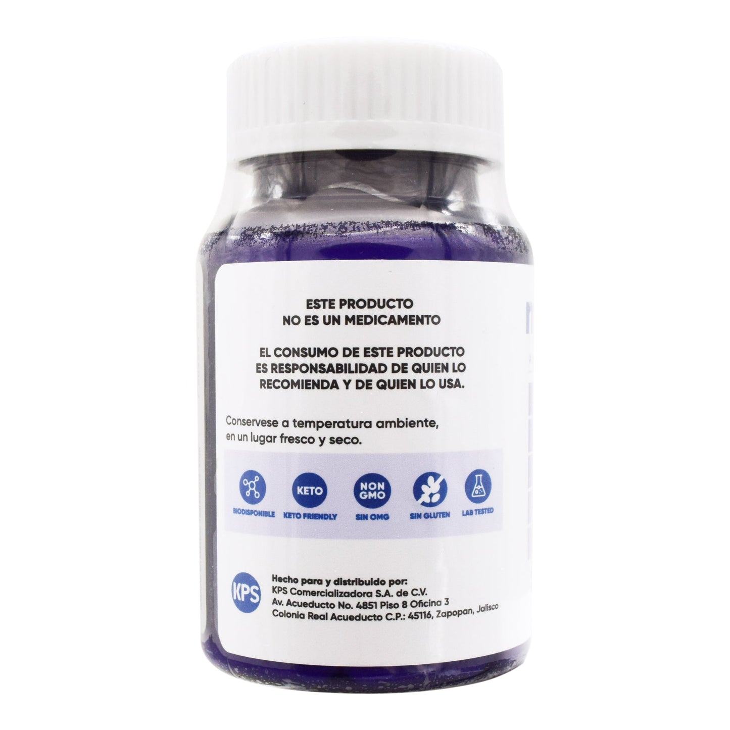 Magnesio Gaba L Teanina 30 Cápsulas (MULTIBLUE)