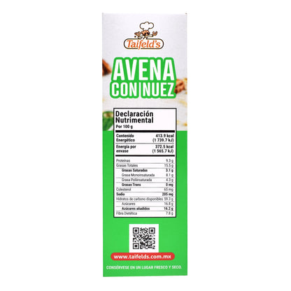 Galleta De Avena Con Nuez 90 G (TAIFELDS)