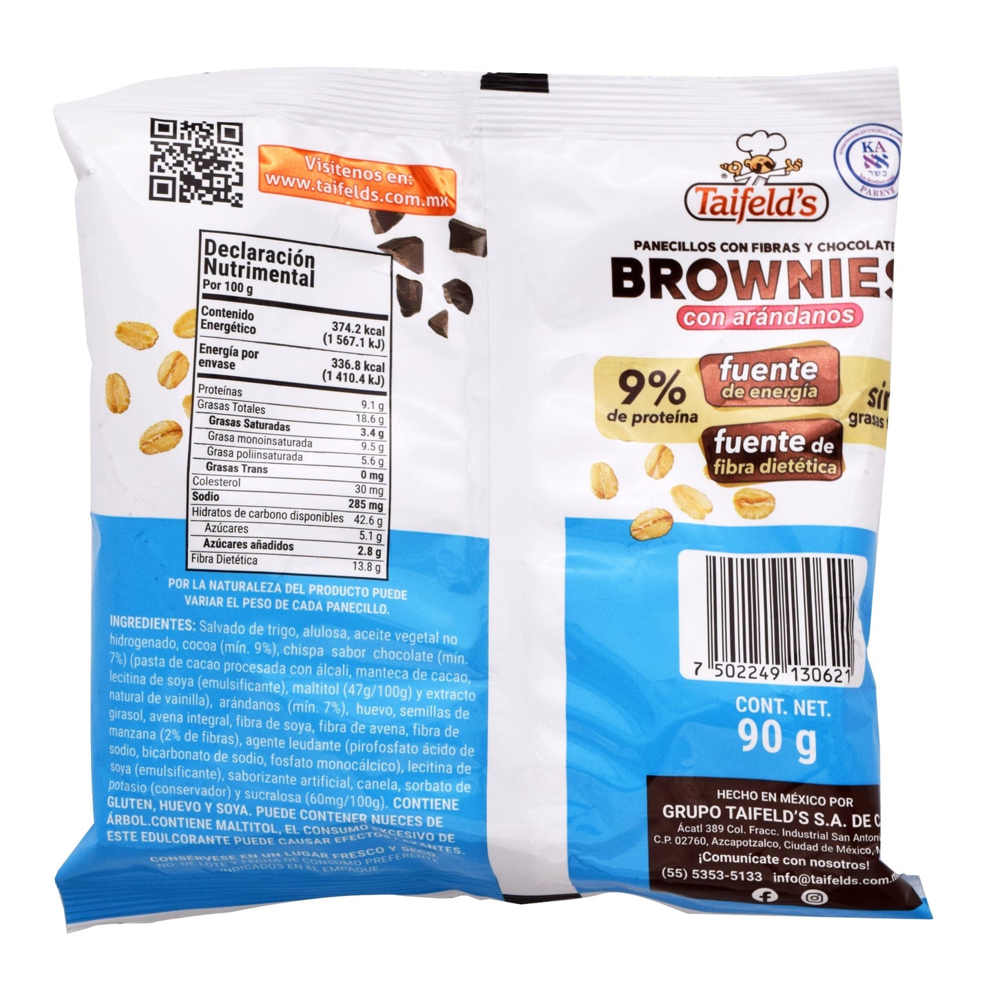 Brownie Ligth 90 G (TAIFELDS)