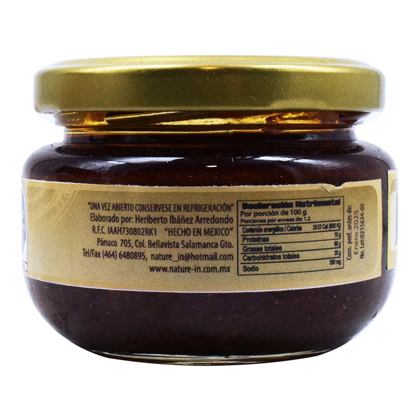 Salsa Macha De Cacahuate 120 G (NATURE IN)