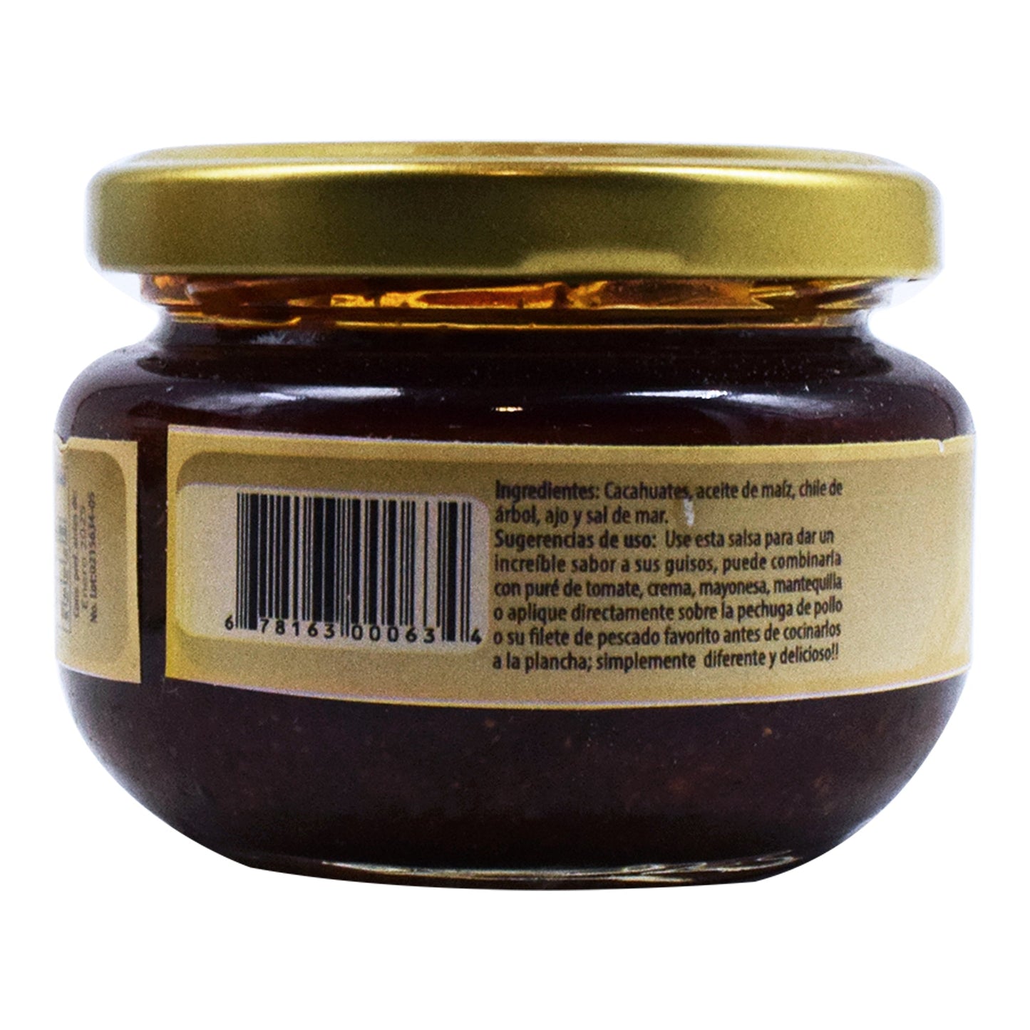 Salsa Macha De Cacahuate 120 G (NATURE IN)