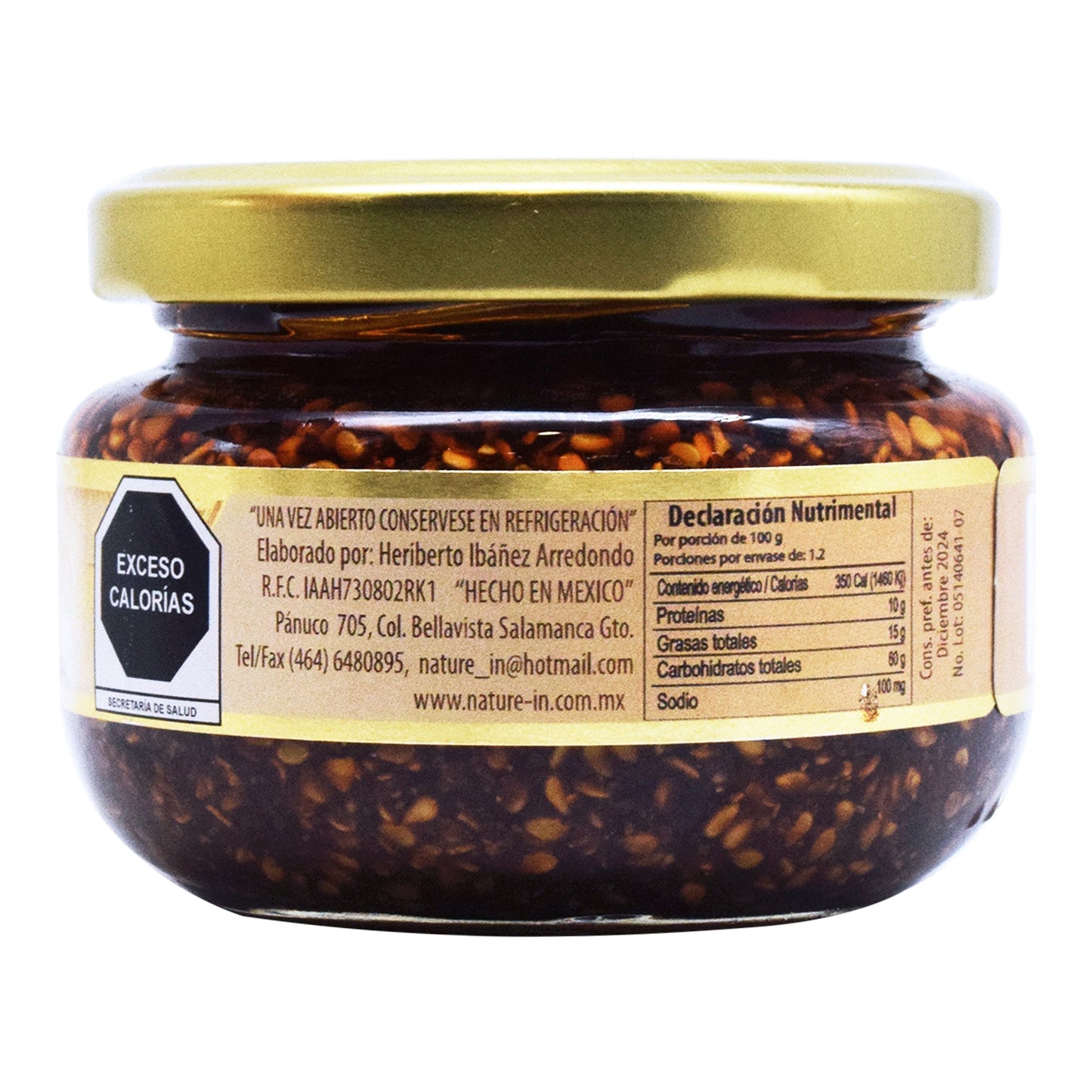 Salsa Morisca De Ajonjoli 120 G (NATURE IN)