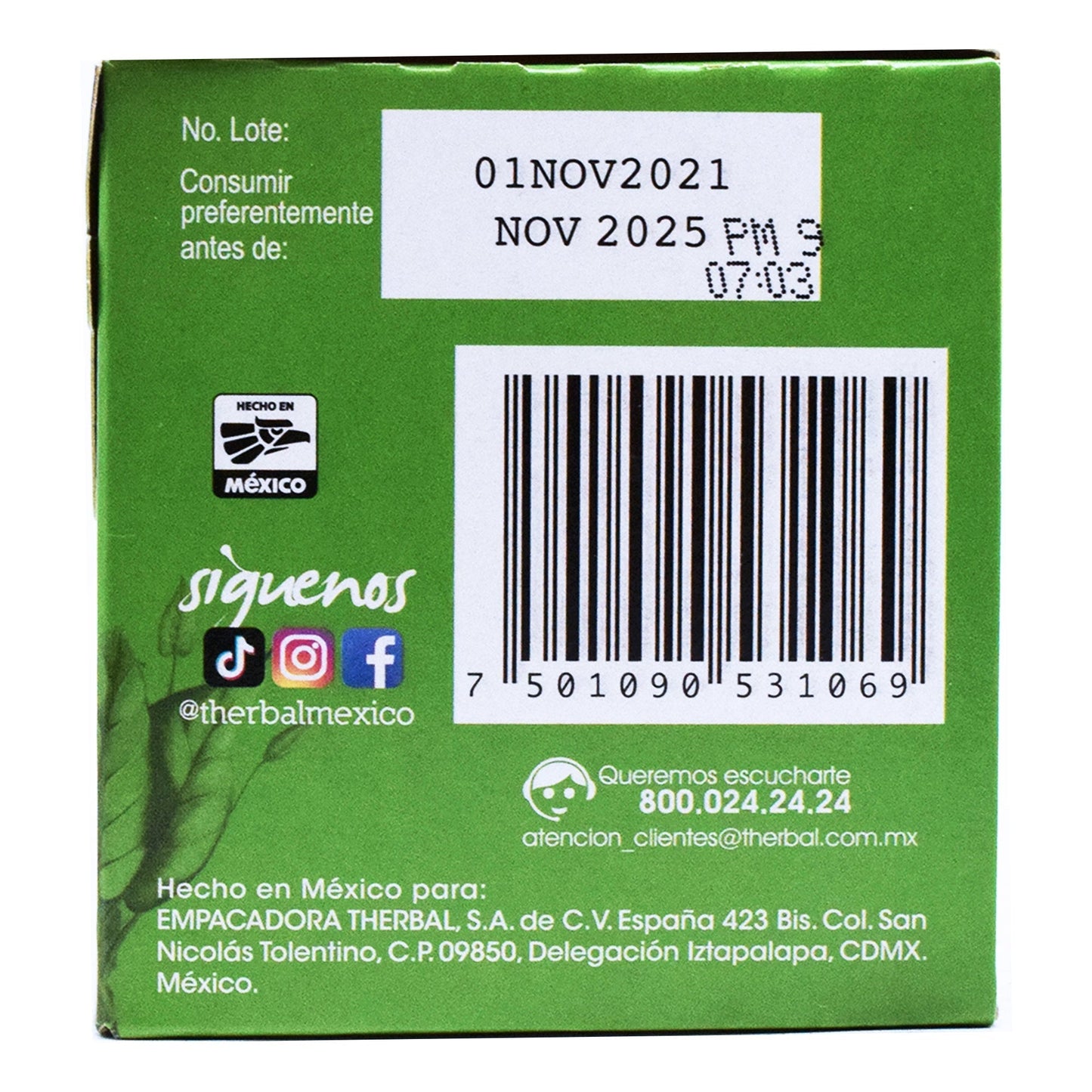 Te Verde 25 Sob (THERBAL)