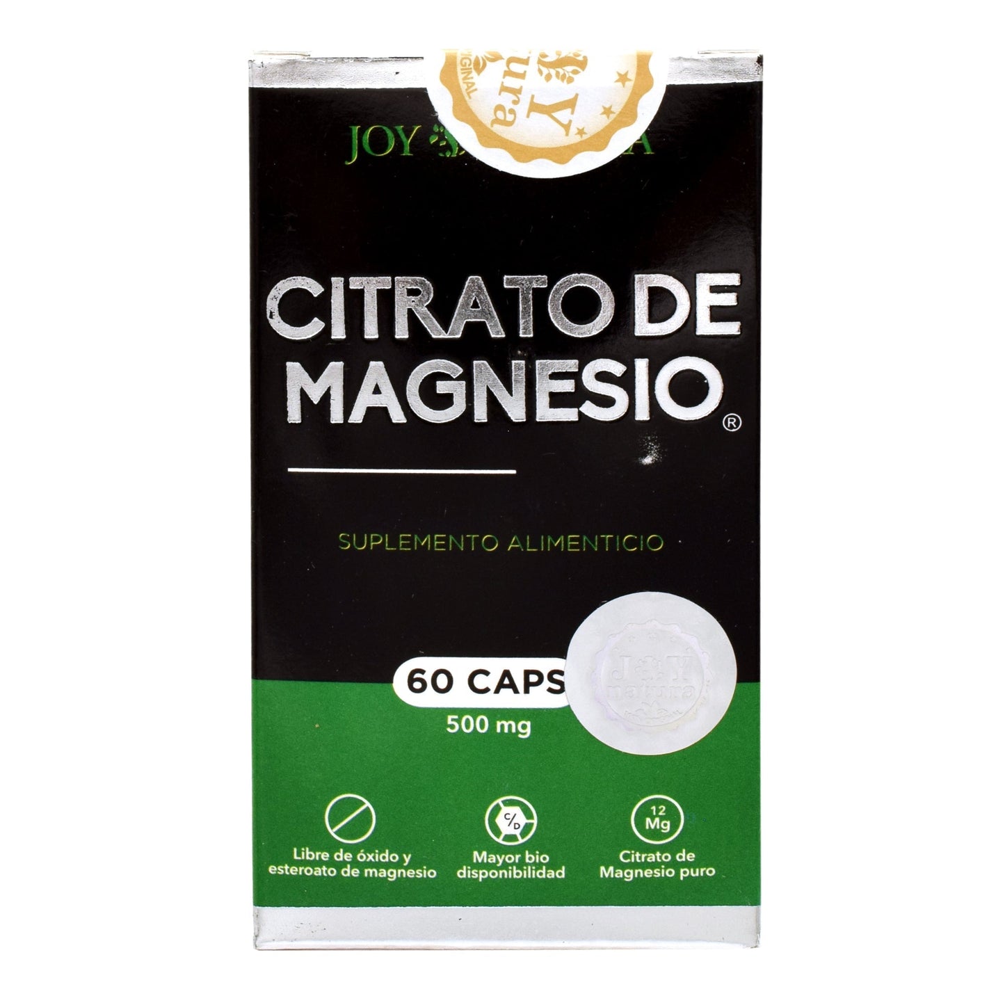 Citrato De Magnesio 60 Cápsulas (JOY NATURA)