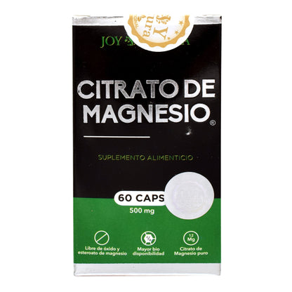 Citrato De Magnesio 60 Cápsulas (JOY NATURA)