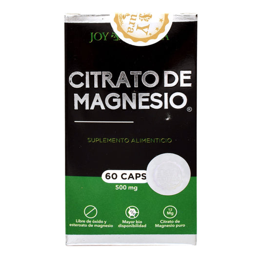 Citrato De Magnesio 60 Cápsulas (JOY NATURA)