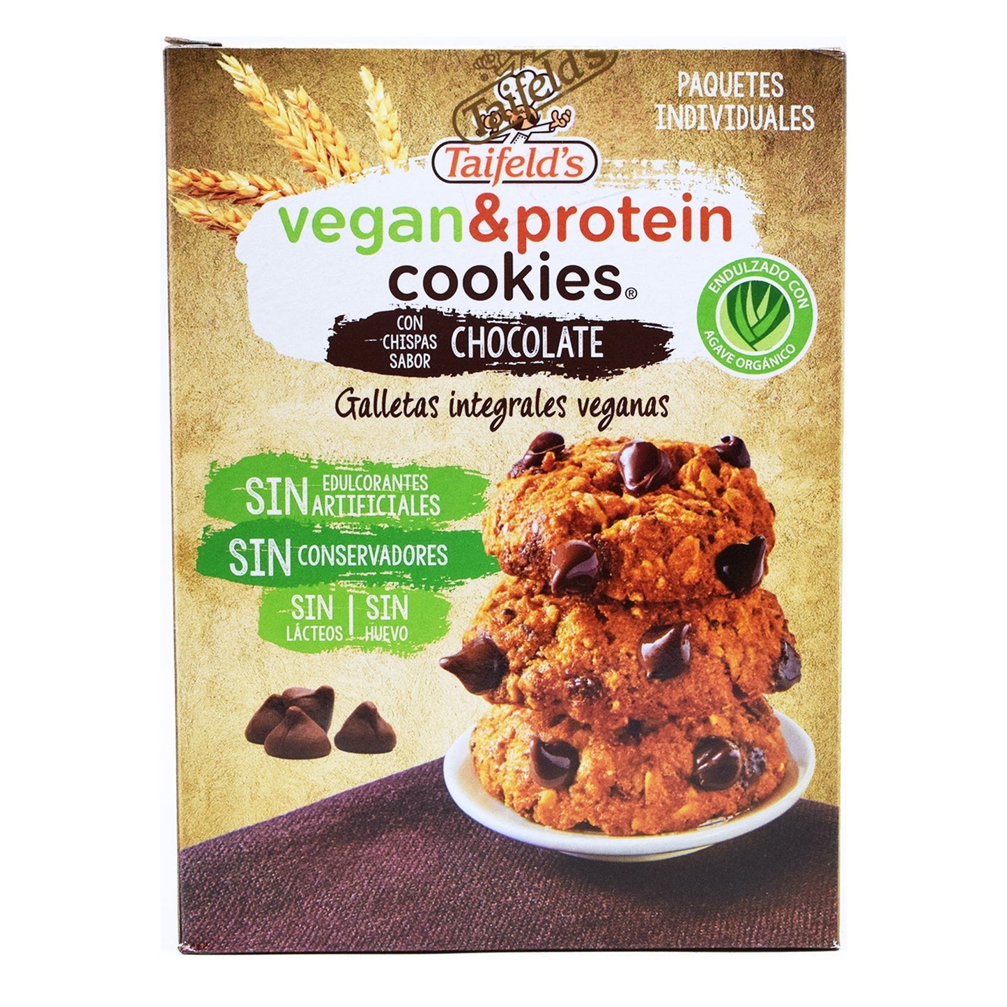 Galleta Vegana Chispas De Chocolate 170G (TAIFELDS)