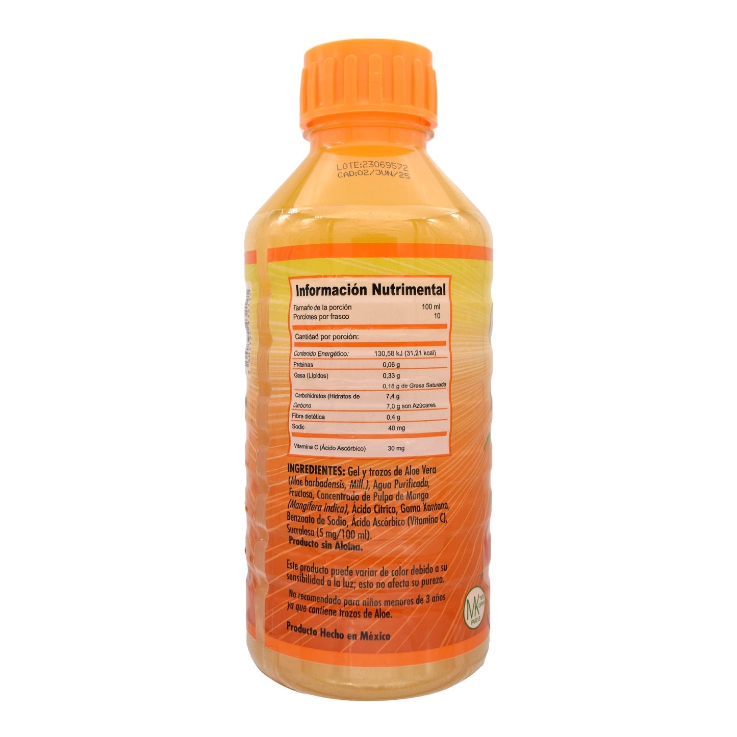 Bebida Aloe Vera Sabor Mango 1 L (PROSA)