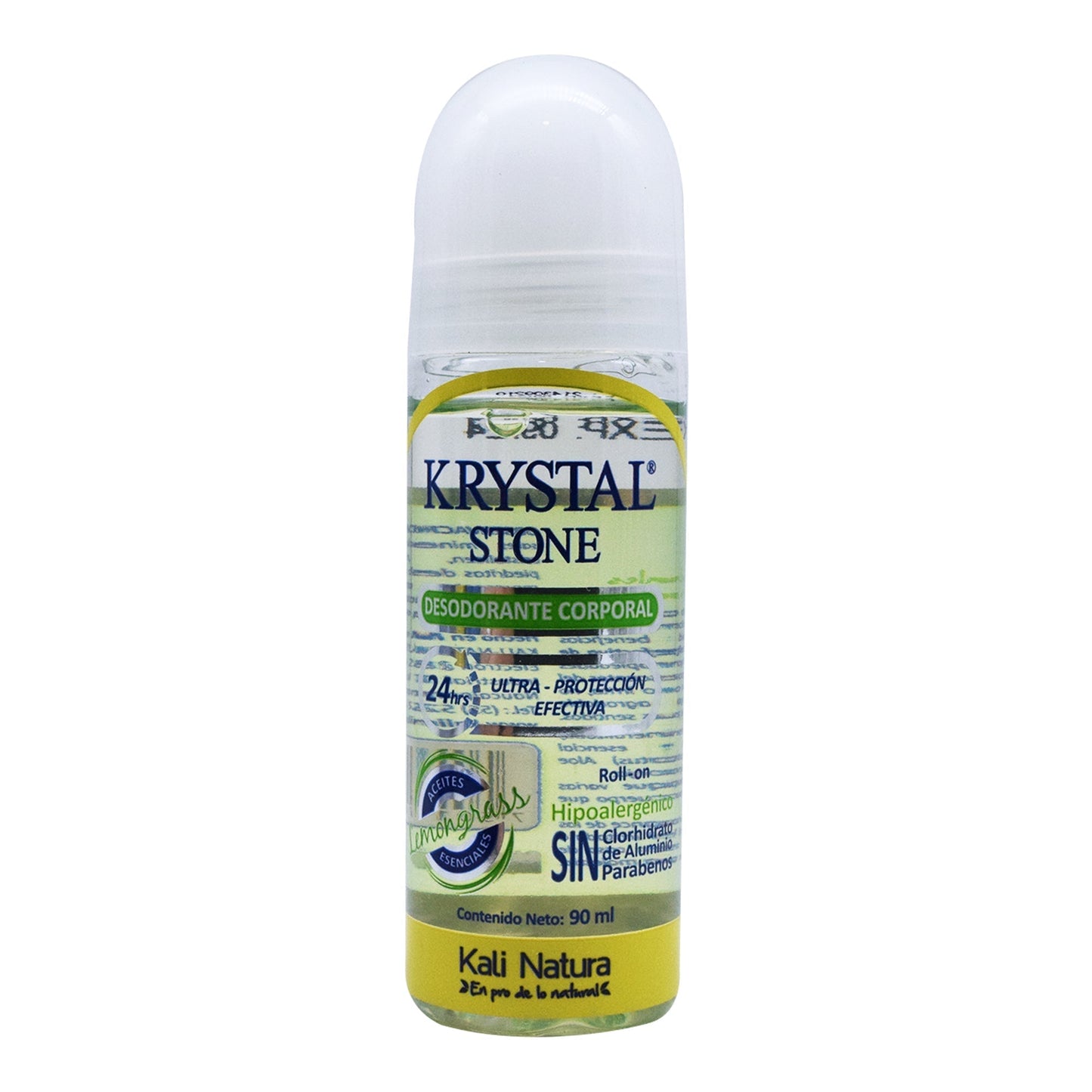 Desodorante Roll On Lemongrass  90 Mililitros (KRYSTAL STONE)