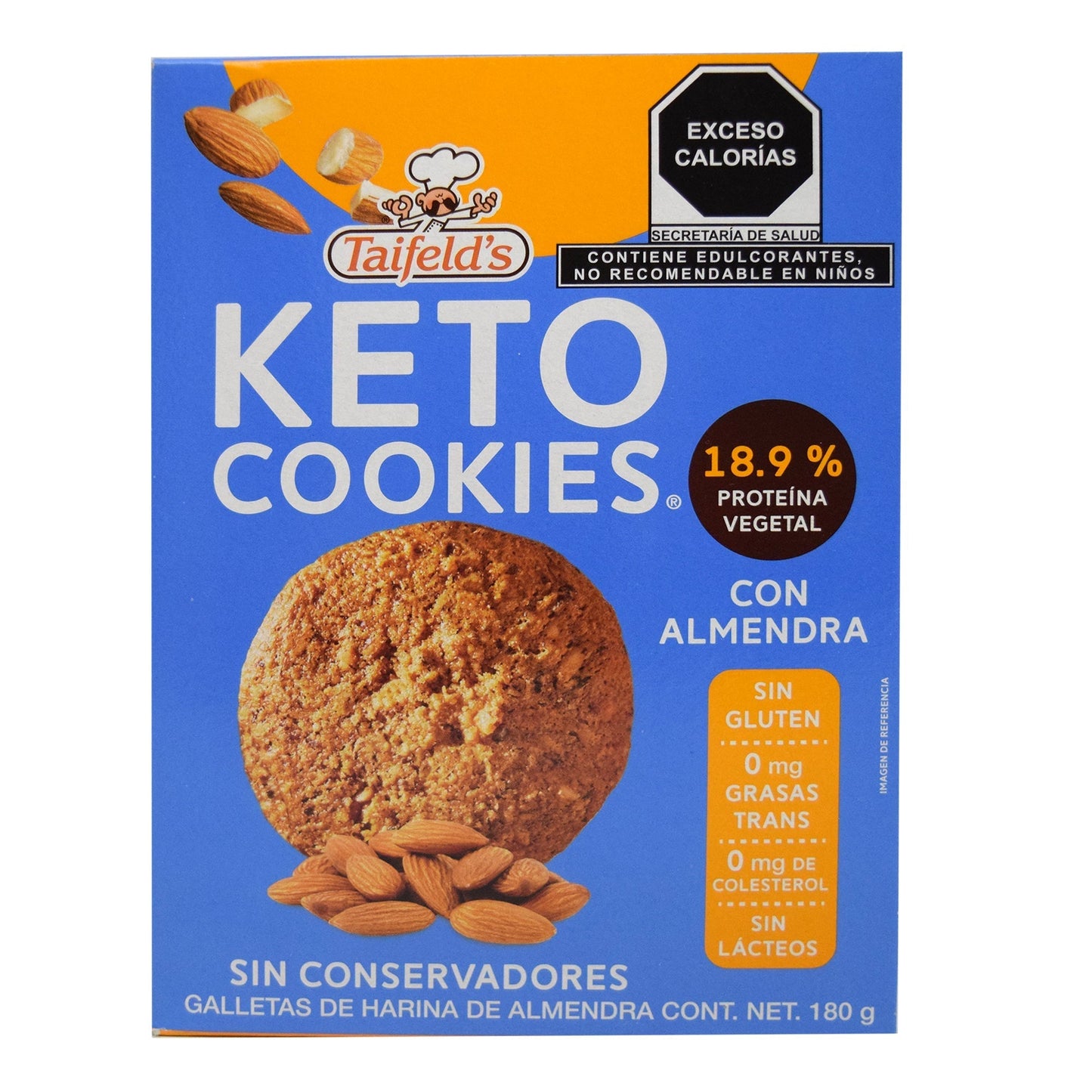 Galleta Con Almendra 180 G (TAIFELDS)