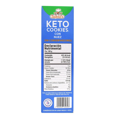 Galleta Keto Nuez 180 G (TAIFELDS)