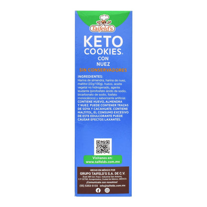 Galleta Keto Nuez 180 G (TAIFELDS)
