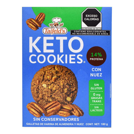 Galleta Keto Nuez 180 G (TAIFELDS)