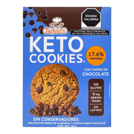 Galletas Keto Chocolate 180 G (TAIFELDS)