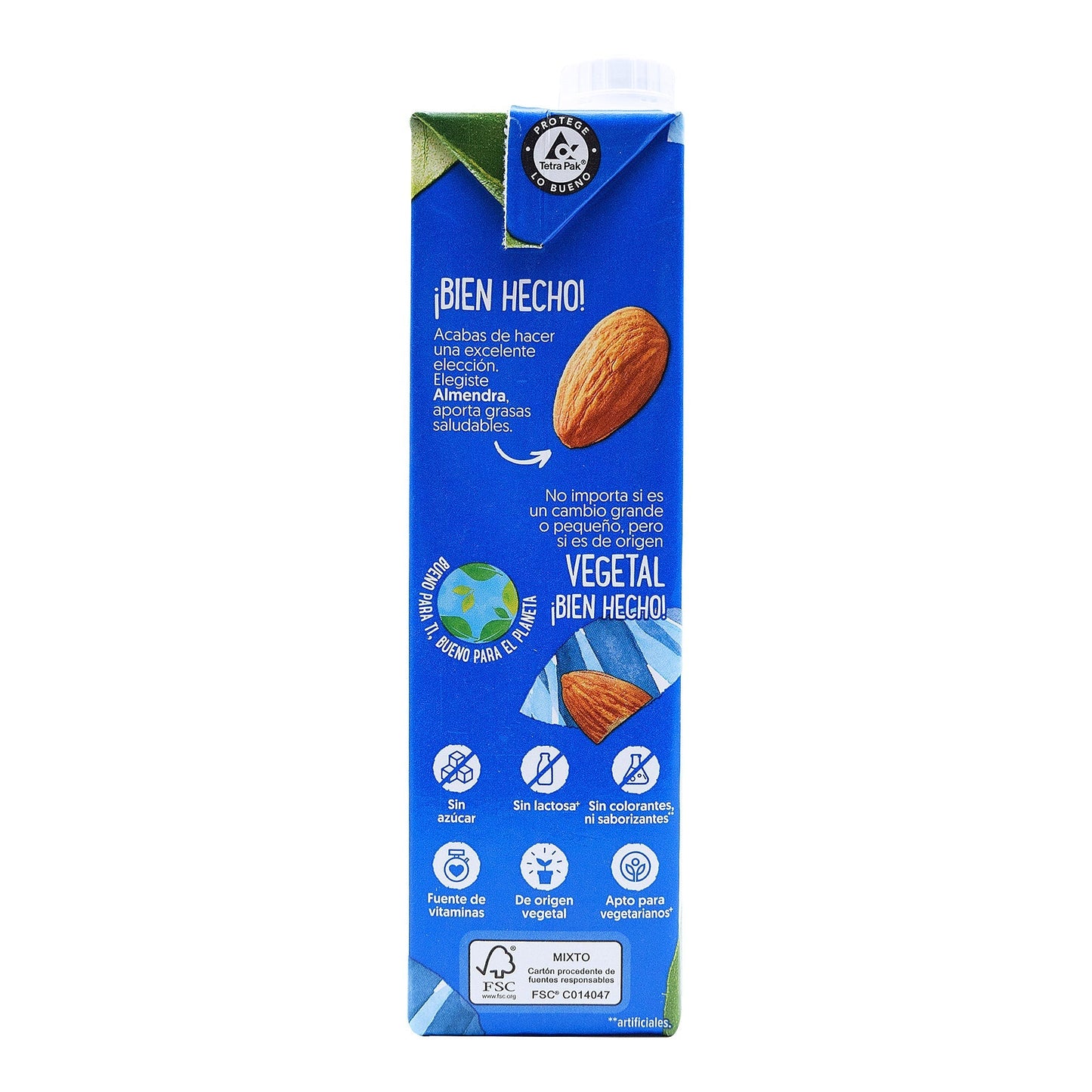Bebida De Almendra Sin Endulzante 946 Mililitros (SILK)