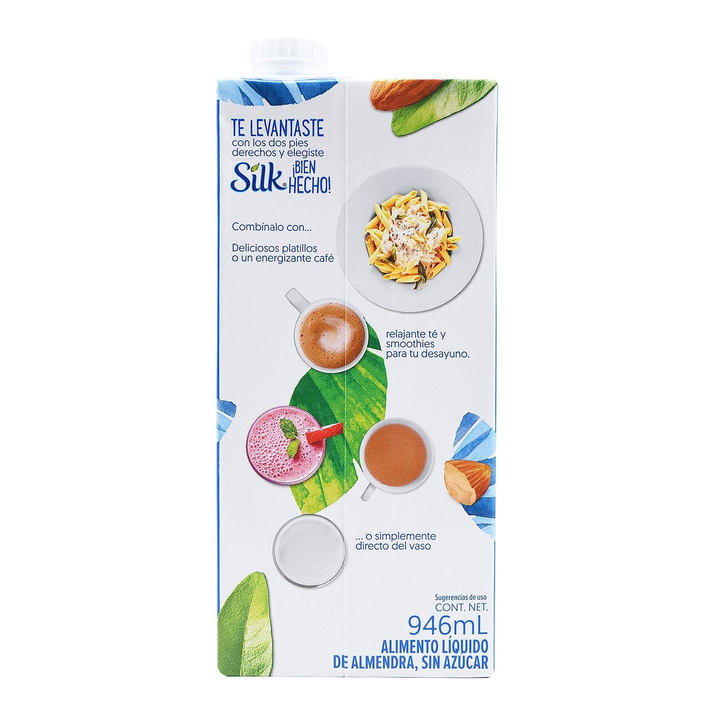 Bebida De Almendra Sin Endulzante 946 Mililitros (SILK)