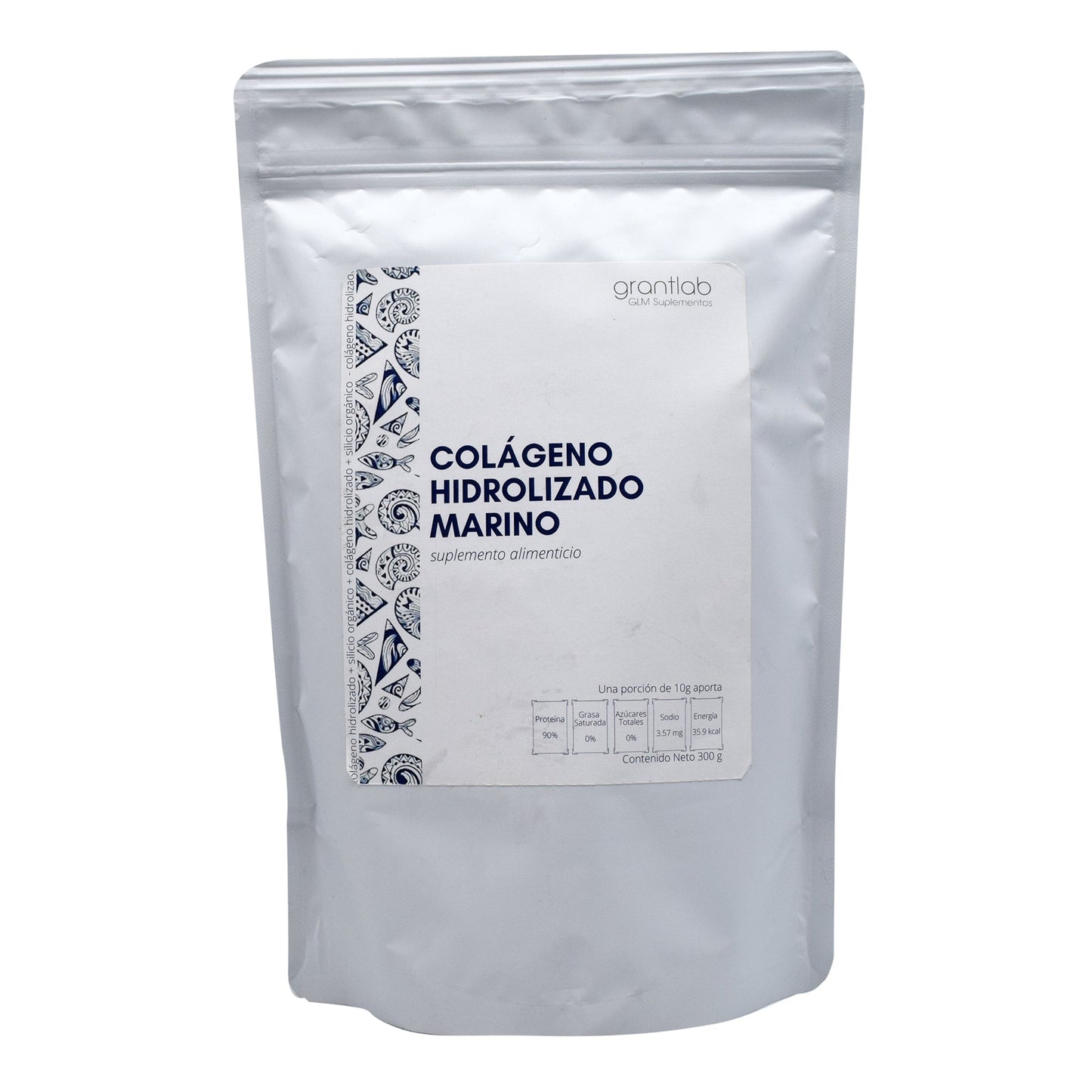 Colageno Hidrolizado Marino 300 G (GLM SUPLEMENTOS)