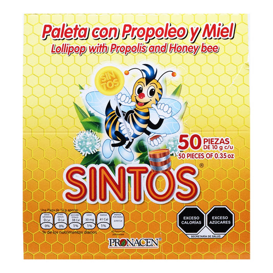 Paleta Sintos 10 G (Paquete 50) (PRONACEN)