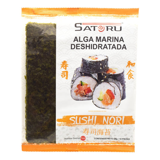 Alga Nori 10 Pza (SATORU)