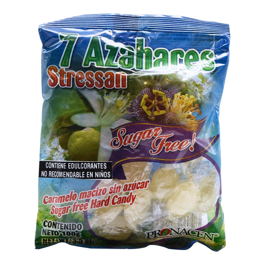 Caramelo 7 Azahares Sugar Free 100 G (PRONACEN)