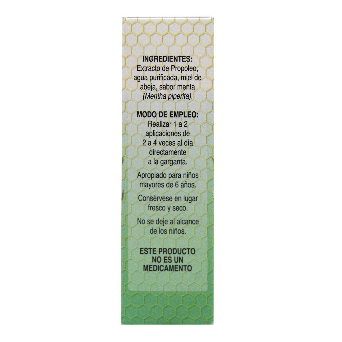 Propoleo Con Miel Spray30 Mililitros (SNTS)