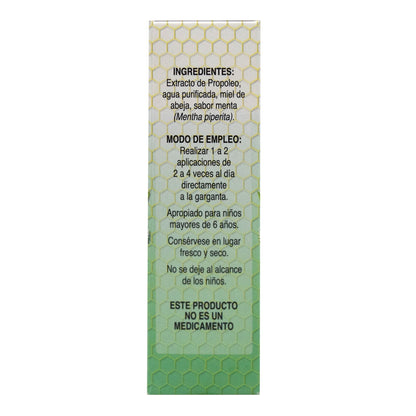 Propoleo Con Miel Spray30 Mililitros (SNTS)