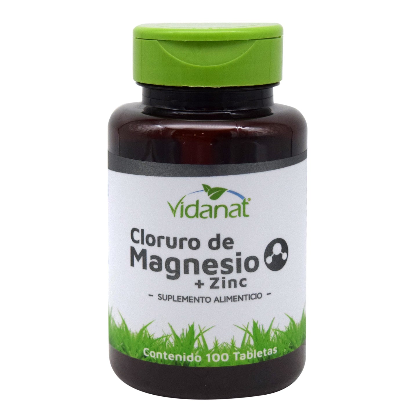 Cloruro Magnesio Mas Zinc 100 Tabletas (VIDANAT/VITAMINAS)