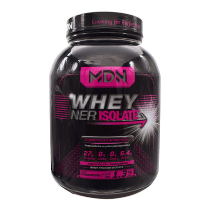 Whey Ner Isolate Chocolate 3 Lb (MDN SPORTS)