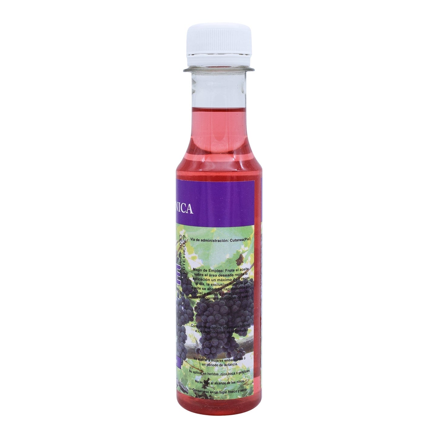 Aceite De Semilla De Uva 150 Mililitros (SUN NATURAL)