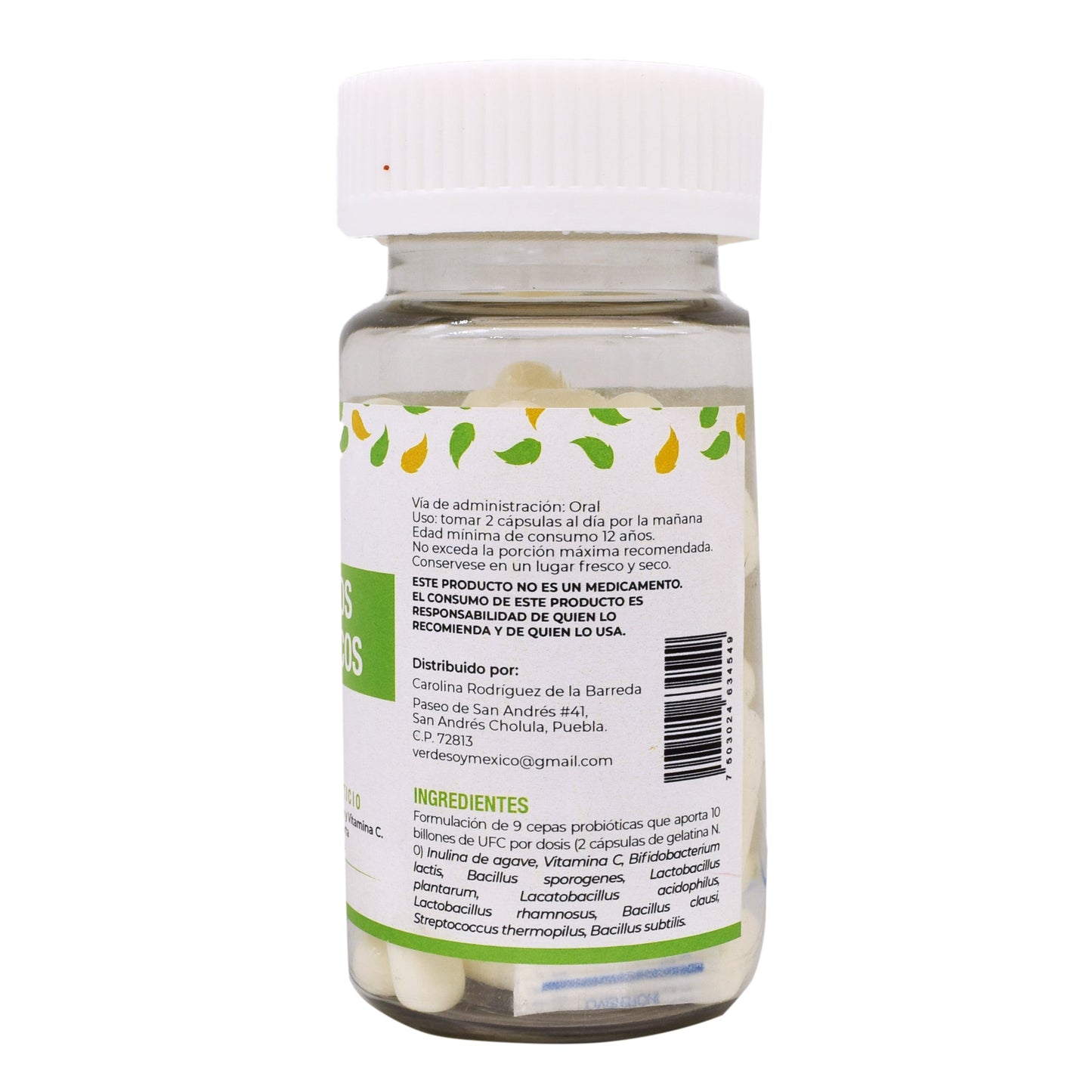 Pre Probioticos 60 Cápsulas (TERRARIA)