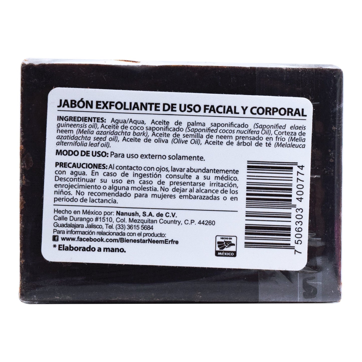 Jabon De Neem Exfoliante 150 G (NEEM ERFRE)