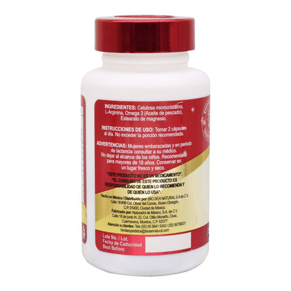 L Arginina Y Omega 3 50 Cápsulas (KEEP NATURAL)