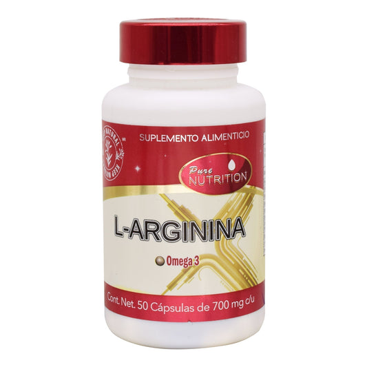 L Arginina Y Omega 3 50 Cápsulas (KEEP NATURAL)