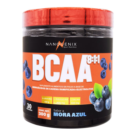 Bcaa 8:1:1 Mora Azul 300 G (NANOGENIX SPORT NUTR)