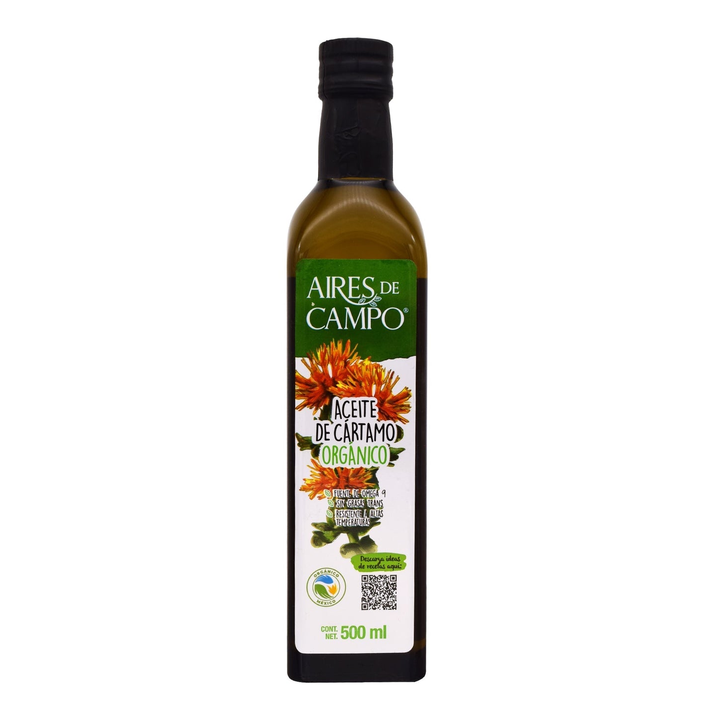 Aceite Cartamo 500 Mililitros (AIRES DE CAMPO)