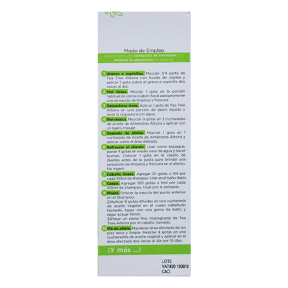 Aceite De Arbol De Te 11 Mililitros (ARBORA)