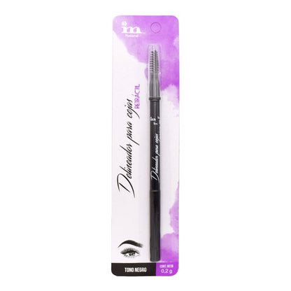 Plumon Delineador Cejas Retractil Tono Negro 0.2 G (IM)