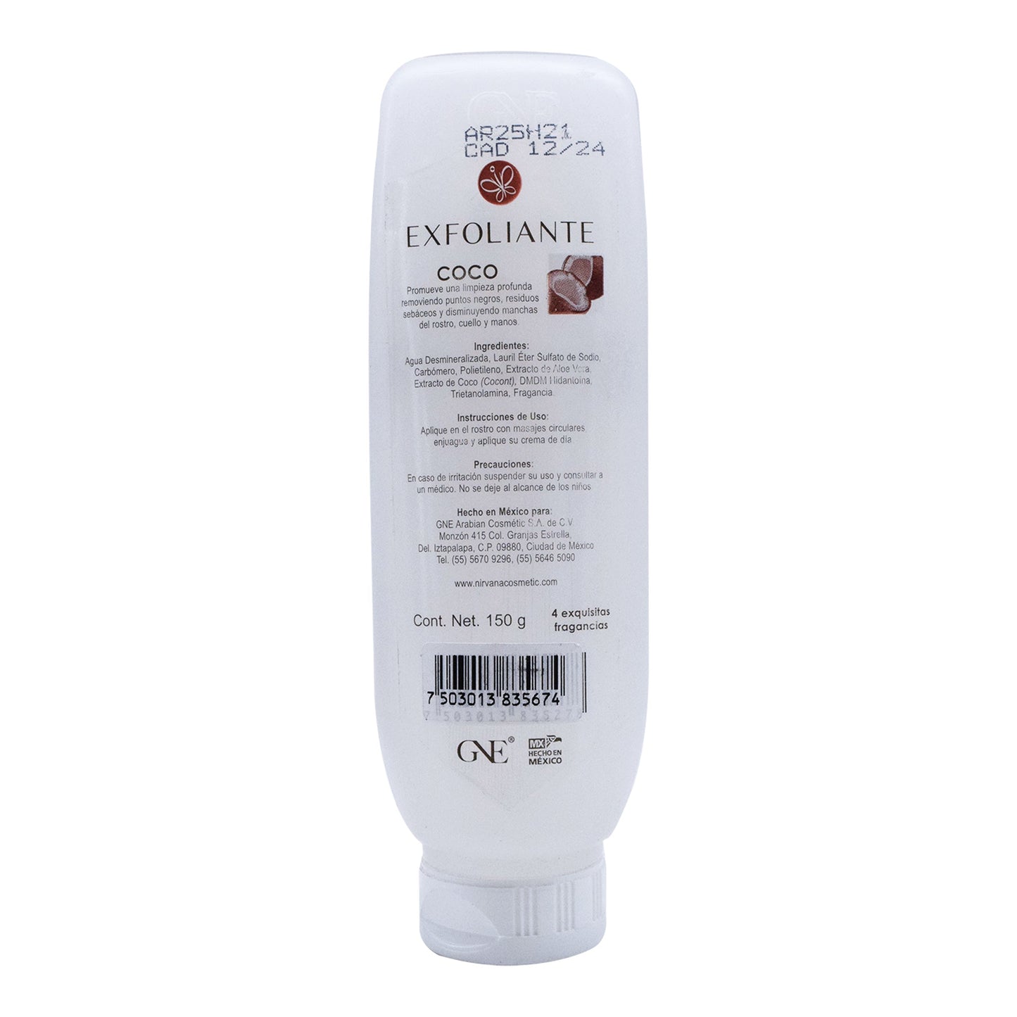 Exfoliante De Coco Piel Mixta 150 G (ARABIAN)