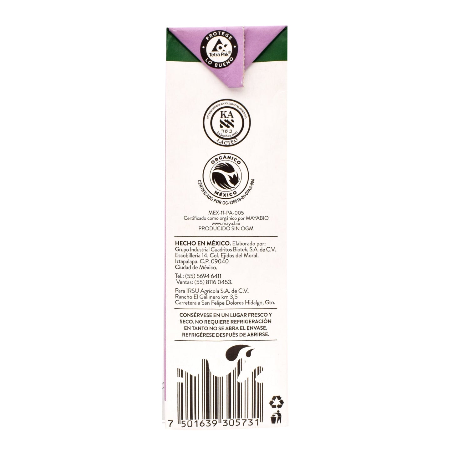 Leche Deslactosada 1 L (BOVE)