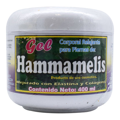 Gel Hammamelis Reforzado 400 Mililitros (NATURA MUNDO BRAJIM)