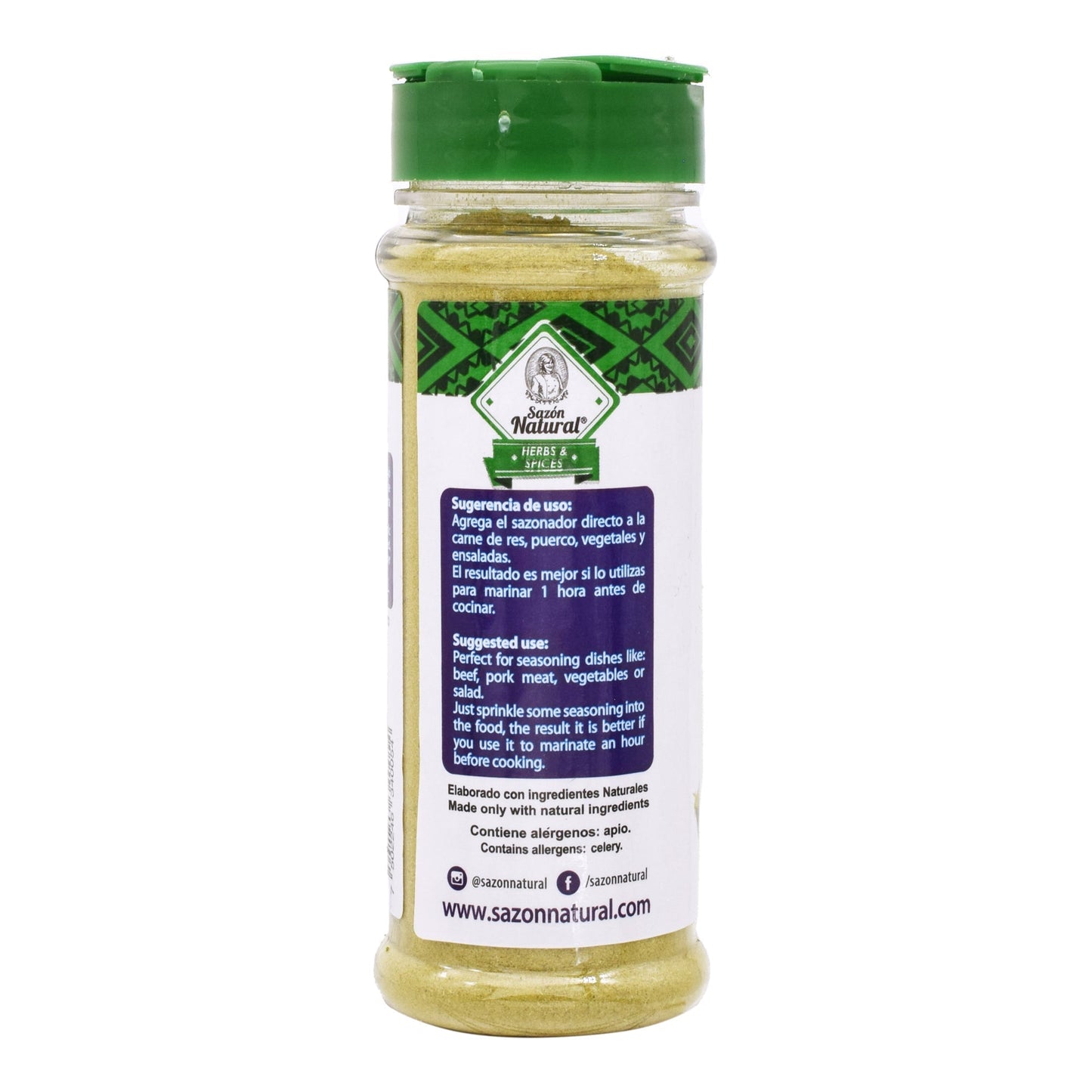 Sazonador Carnes Y Ensaladas 100 G (SAZON NATURAL)