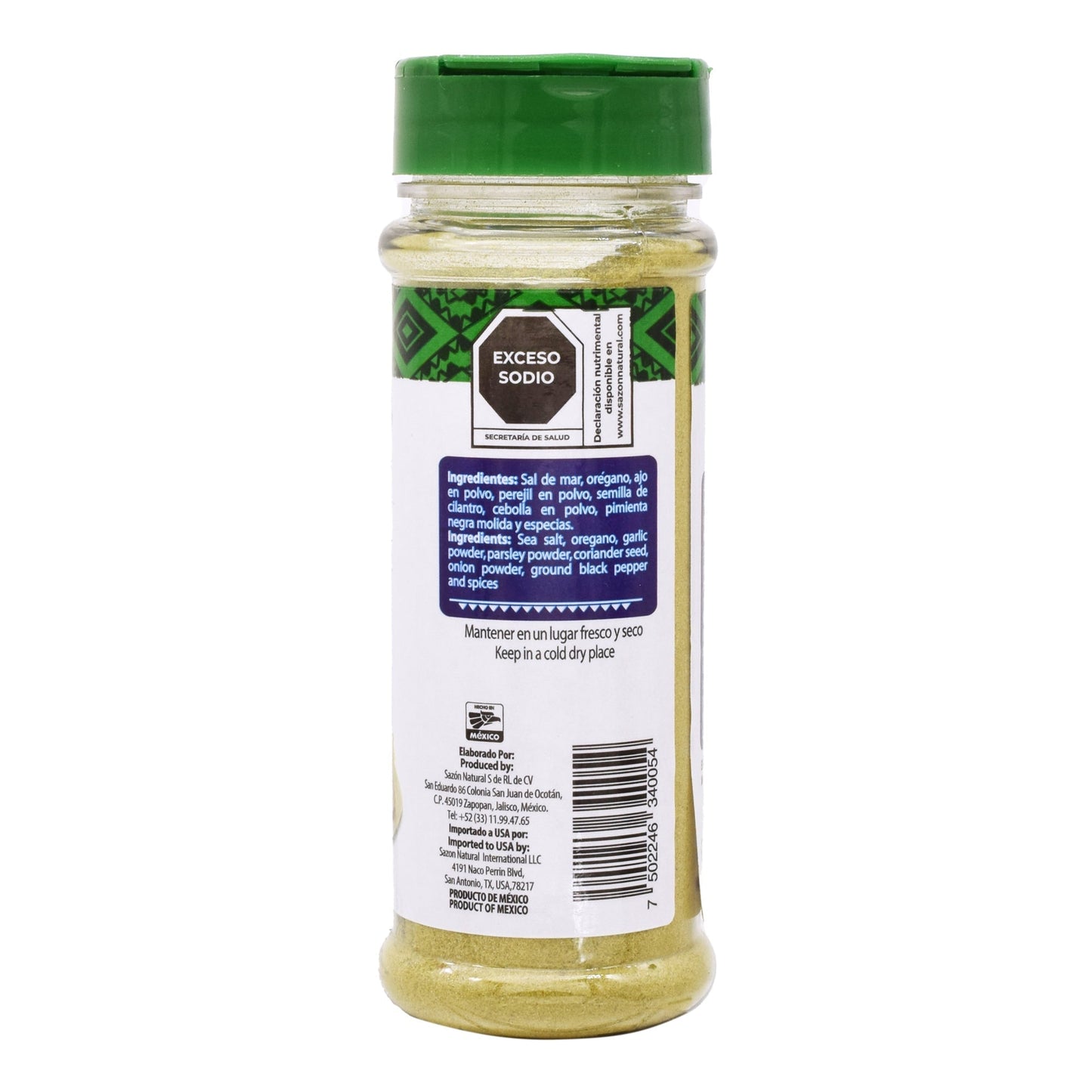 Sazonador Carnes Y Ensaladas 100 G (SAZON NATURAL)