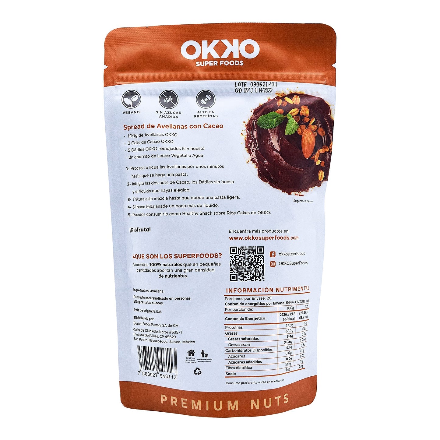 Avellana 200 G (OKKO)
