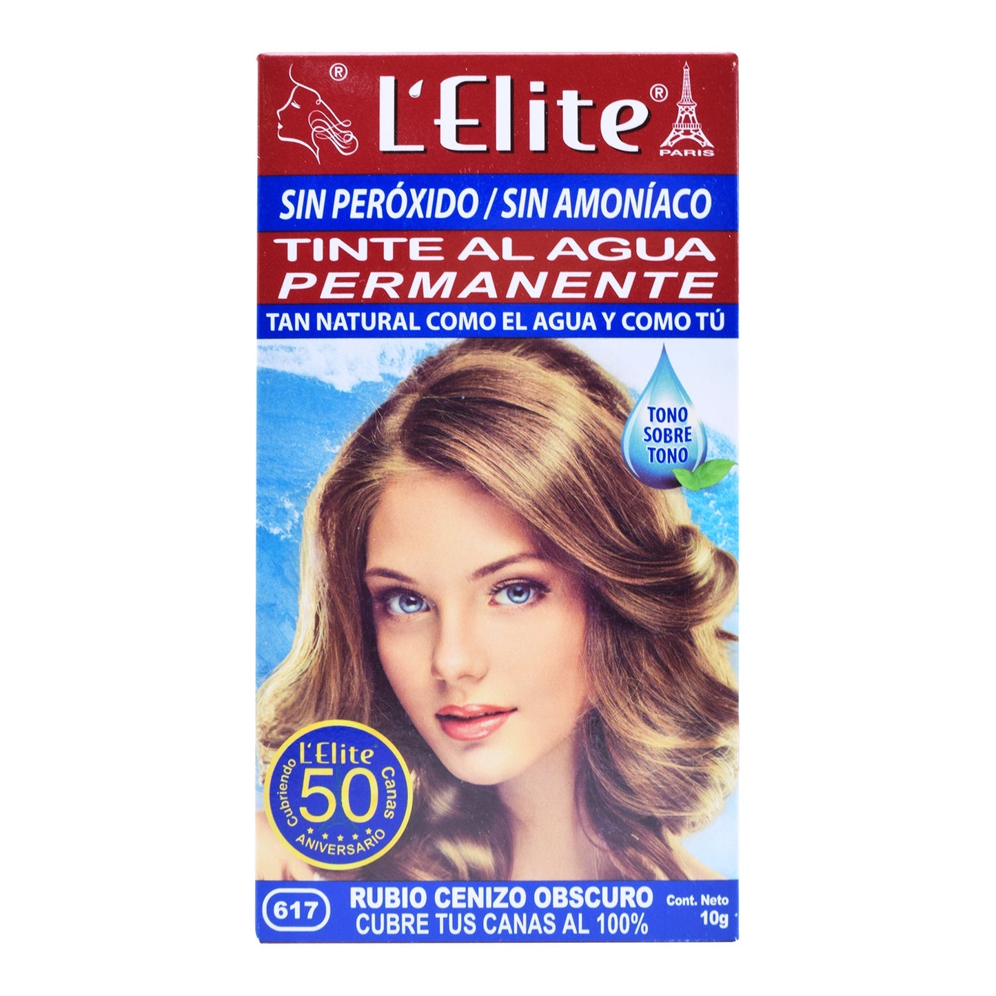 Tinte Rubio Cenizo Obscuro 10 G (LELITE)