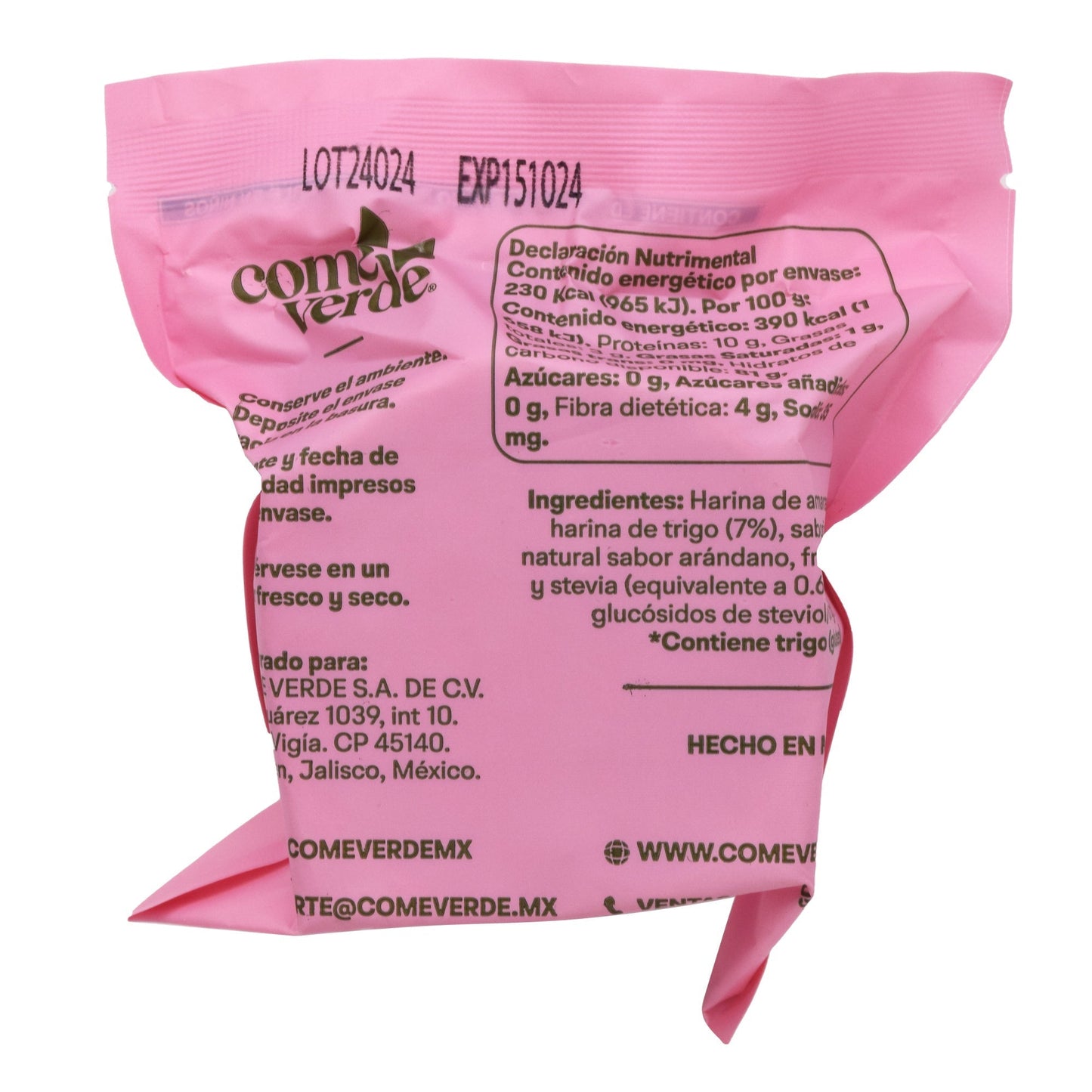 Obleas Frutos Rojos 60 G (COME VERDE)