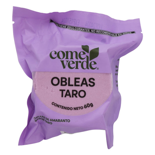 Obleas Taro 60 G (COME VERDE)