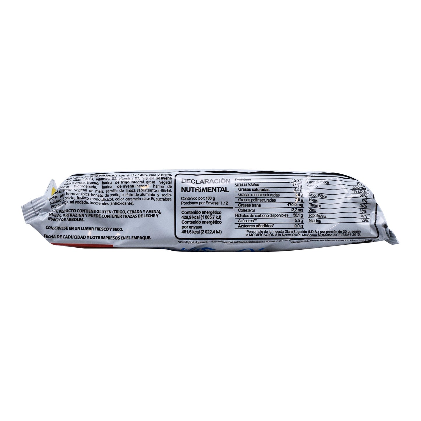 Galleta Hojuelitas Sab Vainilla  0 Azucar 112 G (GRANVITA)